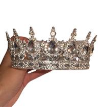 Coroa Acessório PR Casamento Debutante de Noiva Strass 75116