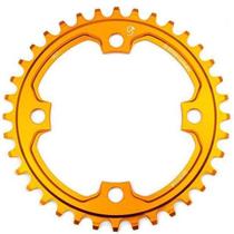 Coroa Bike BCD 104 - CNC Laranja - Sledgehammer Coroa Bike BCD 104 - CNC Laranja - Sledgehammer