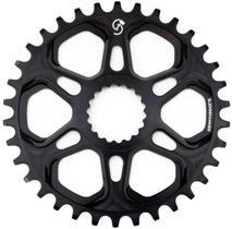 Coroa Bike Padrão Shimano 12V - Alumínio - CNC - Preto - Sledgehammer