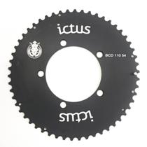 Coroa de Bicicleta Ictus Aero BCD 110 54T Speed