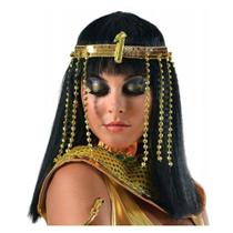 Coroa de Cleópatra Dourada Fantasia Cosplay - Apollo Festas