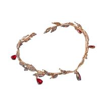 Coroa De Fada Vintage Em Bronze Verde Esmeralda Com Cristais E Folhas, Acessórios De Cabelo Para Coroa De Fada Vintage Em Bronze Verde Esmeralda Com Cristais E Folhas, Acessórios De Cabelo Para