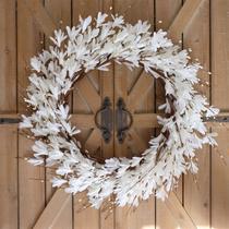Coroa de flores de forsítia artificial Bibelot 50 cm para decoração de casa Coroa de flores de forsítia artificial Bibelot 50 cm para decoração de casa