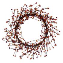 Coroa de flores de laranja artificial Vickerman 61 cm para interior Coroa de flores de laranja artificial Vickerman 61 cm para interior
