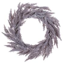 Coroa de flores Vickerman 61 cm bege Pampas Grass 24" Coroa de flores Vickerman 61 cm bege Pampas Grass 24"