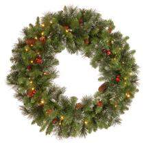 Coroa de Natal National Tree Company Crestwood Spruce - 30cm
