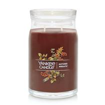 Coroa de outono Candle Yankee Candle perfumada 590 ml com 2 mechas