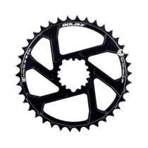 Coroa de Pedaleira Sram 3 Parafusos 30-38T - Prato Largo e Estreito para Disco Único