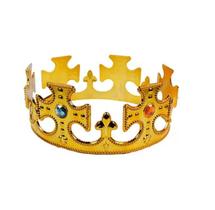 Coroa de Rei Adulto e Infantil Rainha Carnaval Ajustável Rei