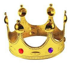 Coroa de Rei e Rainha Cosplay Halloween 6019 Mk - Atacado da Festa