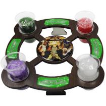 Coroa do Advento Pequena Decorativa em MDF