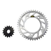 Coroa E Pinhão Durag Cbr 600 F Hornet Ano 2008 e 2009