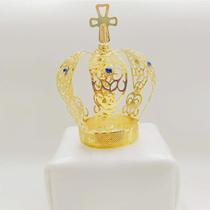 Coroa Folheada Nº2 Nossa Senhora das Graças de 15cm a 20cm - Divinário
