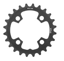 Coroa Ictus Indexada BCD 64 22T P/ Sram Shimano Sunrace