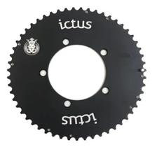 Coroa Ictus Road Indexada Speed Aero Bcd 110 55T 5 Furos