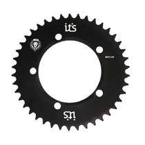 Coroa Ictus Single BCD 110 38 Dentes Aero 5 Furos Gravel