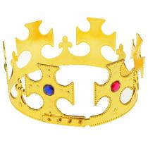 Coroa para fantasia de rei com regulagem de tamanho
