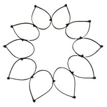 Coroa Princesa Vampira Rainha Preta de Luxo Acessório Halloween Coroa Princesa Vampira Rainha Preta de Luxo Acessório Halloween