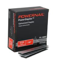 Coroa Staples Powernail PS18087 de calibre 18 7/8" 1/4" (5000) Coroa Staples Powernail PS18087 de calibre 18 7/8" 1/4" (5000)