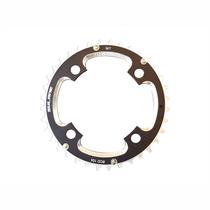 Coroa Sulane 36D em Alumínio BCD 104mm Preta SUL-36T Coroa Sulane 36D em Alumínio BCD 104mm Preta SUL-36T