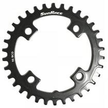 Coroa Sunrace Narrow Wide Single Bcd 96mm 32d Bike Mtb Aço