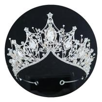Coroa Tiara Arranjo De Noiva Casamento Miss Debutante Luxo