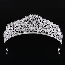 Coroa Tiara Noiva Dourada Prata Ou Rose Strass Debutante