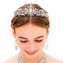 Coroa Tiara Noiva Enfeite Casamento Debutante Strass Dourado Coroa Tiara Noiva Enfeite Casamento Debutante Strass Dourado