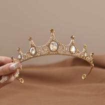 Coroa Tiara Noiva Enfeite Casamento Strass Festas Luxo Color