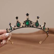 Coroa Tiara Noiva Enfeite Casamento Strass Festas Luxo Color