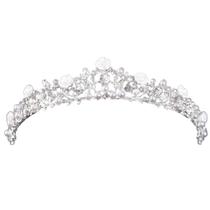 Coroa Tiara para Debutante Noiva Daminha Strass Miss - REIS ACESSÓRIOS