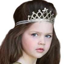 Coroa Tiara Princesa Infantil Daminha de Casamento Festas