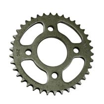 Coroa transmissao 38 dentes aco 1045 - cg125/ml125/turuna125 82 - MHX