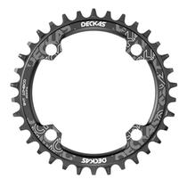 Coroa Unica 32 34 36 38 Dentes Narrow Wide Bcd 104mm