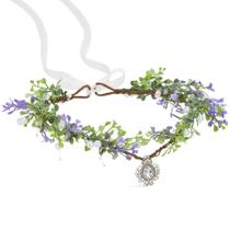 Coroas de folhas de flores de fada para mulheres SWEETV Elven Princess Coroas de folhas de flores de fada para mulheres SWEETV Elven Princess