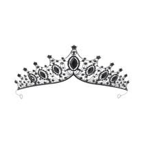 Coroas De Rainha Para Mulheres, Coroa De Princesa Com Pentes, Tiara De Cristal Com Strass, Acessório Coroas De Rainha Para Mulheres, Coroa De Princesa Com Pentes, Tiara De Cristal Com Strass, Acessório