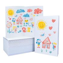 CoroRio Kit com 30 Mini Cadernos em Branco para Crianças 22 x 14 cm CoroRio Kit com 30 Mini Cadernos em Branco para Crianças 22 x 14 cm