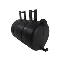 Corote Barrica Agua Caminhão 26 Litros Preto Com Suporte