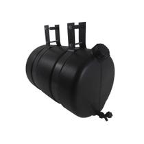Corote Barrica Agua Caminhão 26 Litros Preto Com Suporte