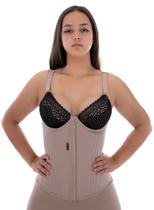 Corpete Modelador 14 Barbatanas Com Bojo e Renda