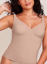 Corpete Modelador Hope A20085 Feminino sem Aro sem Bojo Microfibra T. P/SG