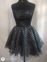 Corpeti com alça em preto . veste P