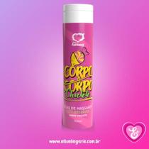 Corpo a Corpo Óleo de Massagem Hot Beijável sabor Chiclete