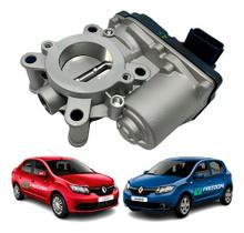 Corpo de borboleta tbi renault logan sandero 1.0 12v 2014 a 2020 Corpo de borboleta tbi renault logan sandero 1.0 12v 2014 a 2020