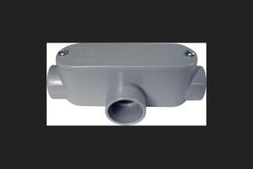 Corpo de saída de conduíte Cantex 5133565 PVC T Fitting