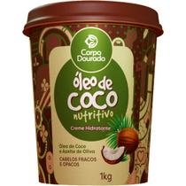 Corpo Dourado Óleo de Coco - Creme 2 em 1 de Pentear e Hidratação 1kg Corpo Dourado Óleo de Coco - Creme 2 em 1 de Pentear e Hidratação 1kg