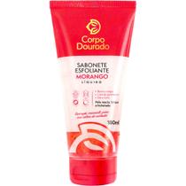 Corpo Dourado - Sabonete Esfoliante Líquido Rosto e Corpo Morango 180ml Corpo Dourado - Sabonete Esfoliante Líquido Rosto e Corpo Morango 180ml
