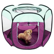 Corral para perros Furhaven Pop Up Tienda portátil para mascotas morada talla mediana Corral para perros Furhaven Pop Up Tienda portátil para mascotas morada talla mediana