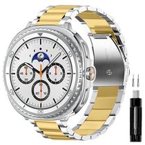 Correa de acero inoxidable GOLDTOLUCK para Galaxy Watch 8