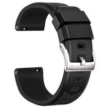 Correa de Reloj Ritche de Silicona de 20mm con Liberación Rápida Negra Correa de Reloj Ritche de Silicona de 20mm con Liberación Rápida Negra